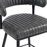 Evie Home 66cm Entice Faux Leather Bar Stools