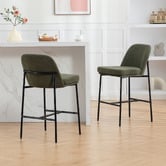 Evie Home 67cm Kendra Upholstered Bar Stools