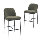 Evie Home 67cm Kendra Upholstered Bar Stools