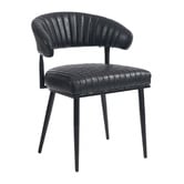 Evie Home Entice Faux Leather Dining Chairs