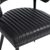 Evie Home Entice Faux Leather Dining Chairs