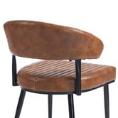 Evie Home Entice Faux Leather Dining Chairs