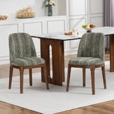 Evie Home Leona Chenille Dining Chairs