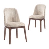 Evie Home Leona Chenille Dining Chairs