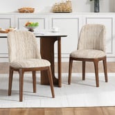 Evie Home Leona Chenille Dining Chairs