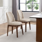 Evie Home Leona Chenille Dining Chairs