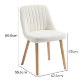 Evie Home Erin Upholstered Dining Chairs
