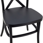 Bistro Five Juniper Cross Back Outdoor Dining Chairs