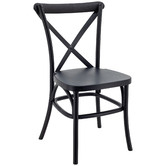 Bistro Five Juniper Cross Back Outdoor Dining Chairs
