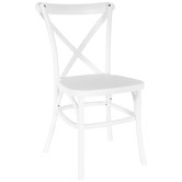Bistro Five Juniper Cross Back Outdoor Dining Chairs