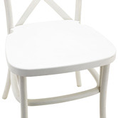 Bistro Five Juniper Cross Back Outdoor Dining Chairs