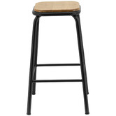 Bistro Five 66cm Perchora Ash Wood Counter Stools
