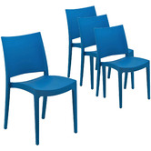 Bistro Five Hudson Outdoor Dining Chairs.