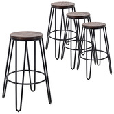 Bistro Five 75cm Jonas Hairpin Stools