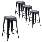 Bistro Five 66cm Einna Tolix Inspired Counter Stools