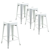 Bistro Five 66cm Einna Tolix Inspired Counter Stools