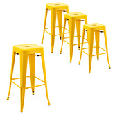 Bistro Five 76cm Einna Tolix Inspired Counter Stools