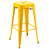 Bistro Five 76cm Einna Tolix Inspired Counter Stools
