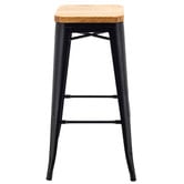 Bistro Five 77cm Azalea Tolix Inspired Counter Stools
