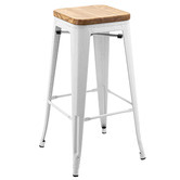 Bistro Five 77cm Azalea Tolix Inspired Counter Stools