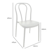 Bistro Five Akira Outdoor Dining Chairs