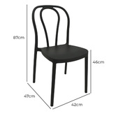 Bistro Five Akira Outdoor Dining Chairs