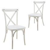 Bistro Five Shepard Cross Back Dining Chairs