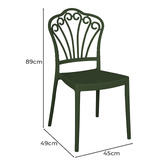 Bistro Five Povel Outdoor Dining Chairs