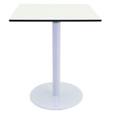 Bistro Five Gloss White Lyon Square Outdoor Dining Table