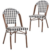 Bistro Five Rohesia Parisian Outdoor Dining Chairs