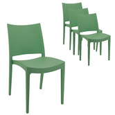 Bistro Five Hudson Outdoor Dining Chairs.