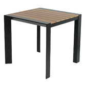 Bistro Five Damien Square Aluminium Outdoor Dining Table
