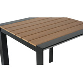 Bistro Five Damien Square Aluminium Outdoor Dining Table