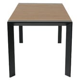 Bistro Five Damien Rectangular Aluminium Outdoor Dining Table