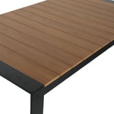 Bistro Five Damien Rectangular Aluminium Outdoor Dining Table