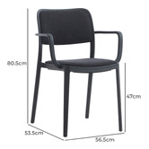 Bistro Five Gabriela Upholstered Dining Chairs
