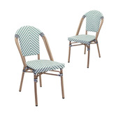 Bistro Five Dana  Parisian Outdoor Dining Chairs