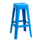 Bistro Five 75cm Narelle Tolix Replica Outdoor Bar Stools