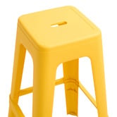 Bistro Five 75cm Narelle Tolix Replica Outdoor Bar Stools