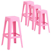 Bistro Five 75cm Narelle Tolix Replica Outdoor Bar Stools
