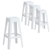 Bistro Five 75cm Narelle Tolix Replica Outdoor Bar Stools