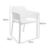 Bistro Five Amina Outdoor Dining Chairs