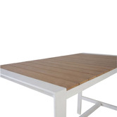 Bistro Five Damien Rectangular Aluminium Outdoor Bar Table