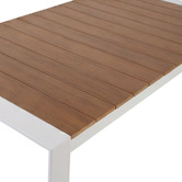 Bistro Five Damien Rectangular Aluminium Outdoor Dining Table