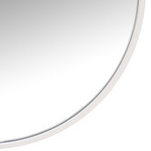 Principle Arc White Lani Arched Stainless Steel Leaner Mirror