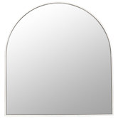 Principle Arc Gabe Arched Stainless Steel Wall Mirror