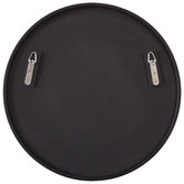Principle Arc Black Lyla Round Stainless Steel Wall Mirror