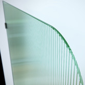 Principle Arc Declan 1000mm Right  Fluted Shower Screen