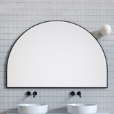 Principle Arc Avery Stainless Steel Wall Mirror