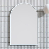 Principle Arc Seth Arched Stainless Steel Wall Mirror